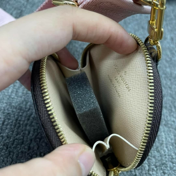 100% Authentic LOUIS VUITTON Multi Pochette Accessories W/P Monogram Bag - Picture 15 of 15